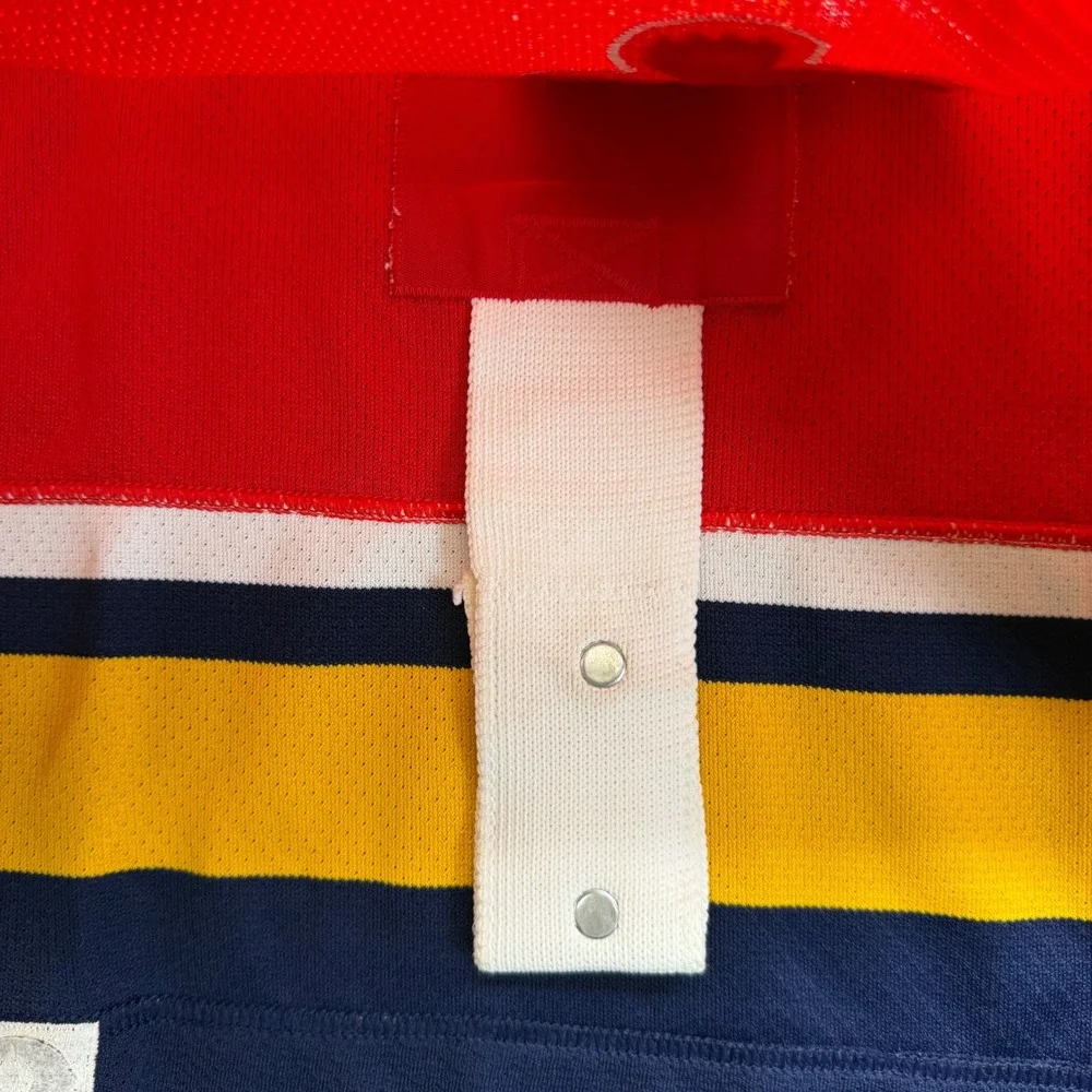 Vintage Florida Panthers CCM Center Ice Authentic Hockey Jersey Red Mens 52